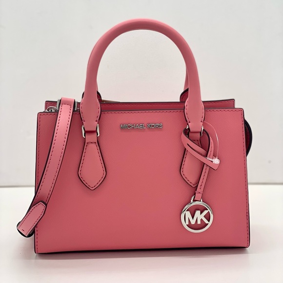 Michael Kors Small Sheila Center Zip 
Satchel Crossbody Bag - Picture 7 of 13